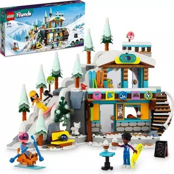 Конструктор пластиковый Lego Friends Лыжный склон и кафе, 980 деталей