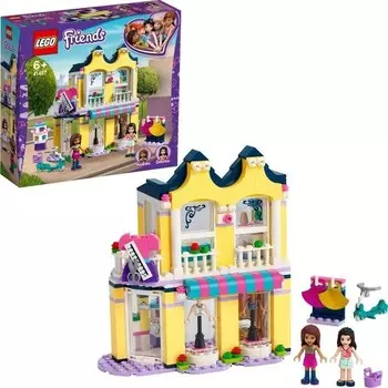 Конструктор пластиковый Lego Friends Магазин одежды Эммы, 343 детали