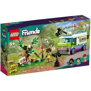Конструктор пластиковый Lego Friends Машинка с новостями, 446 деталей