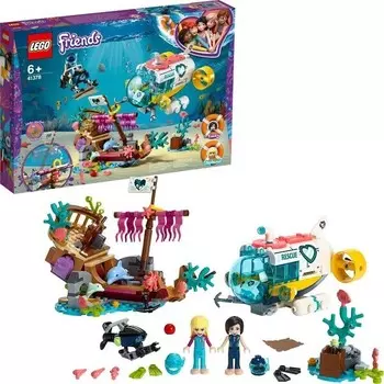 Конструктор пластиковый Lego Friends Миссия по спасению дельфинов