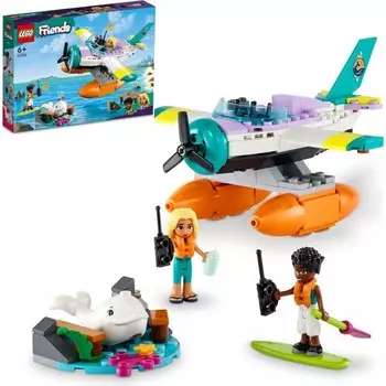 Конструктор пластиковый Lego Friends Морской спасательный самолет, 203 детали