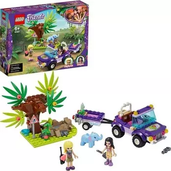 Конструктор пластиковый Lego Friends Операция по спасению слоненка