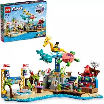 Конструктор пластиковый Lego Friends Пляжный парк развлечений, 1348 деталей