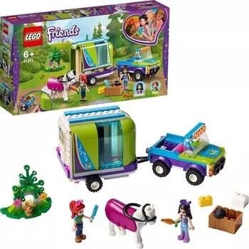 Конструктор пластиковый Lego Friends Прицеп для перевозки лошадей Мии