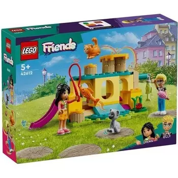 Конструктор пластиковый Lego Friends Приключения на кошачьей площадке, 87 предметов