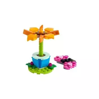 Конструктор пластиковый Lego Friends Садовые цветы и бабочки