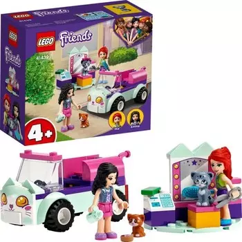 Конструктор пластиковый Lego Friends Салон для стрижки животных, 60 деталей