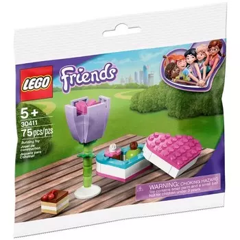 Конструктор пластиковый Lego Friends Шоколадная коробка и цветок