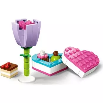 Конструктор пластиковый Lego Friends Шоколадная коробка и цветок