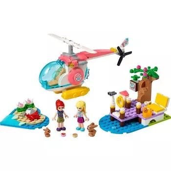 Конструктор пластиковый Lego Friends Спасательный вертолет ветеринарной клиники