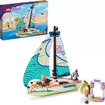 Конструктор пластиковый Lego Friends Стефани на парусной лодке, 309 деталей