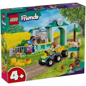 Конструктор пластиковый Lego Friends Ветеринарный врач, 161 деталь