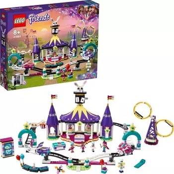 Конструктор пластиковый Lego Friends Волшебные американские горки, 974 предмета