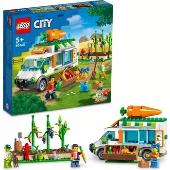 Конструктор пластиковый Lego Фургон для фермерского рынка, 310 деталей