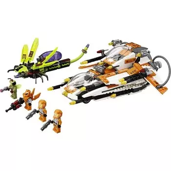 Конструктор пластиковый Lego Galaxy Squad Охотник за инсектоидами, 689 деталей