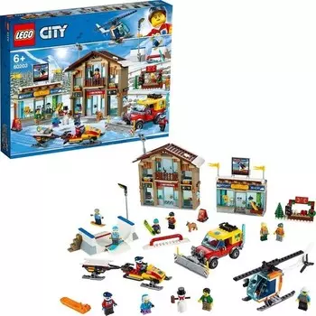 Конструктор пластиковый Lego Горнолыжный курорт