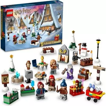 Конструктор пластиковый Lego Harry Potter Адвент календарь, 227 деталей