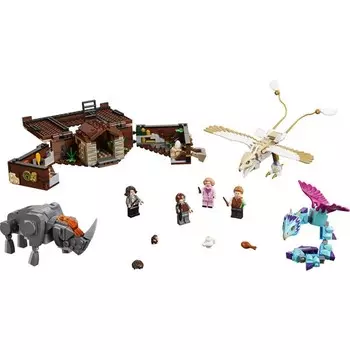 Конструктор пластиковый Lego Harry Potter Чемодан волшебных существ Ньюта