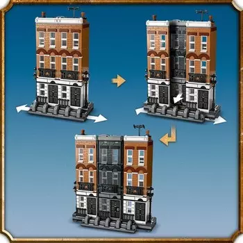 Конструктор пластиковый Lego Harry Potter Квадрат Гриммо, 1083 штуки