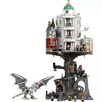 Конструктор пластиковый Lego Harry Potter Волшебный банк Гринготтс, 4803 штуки