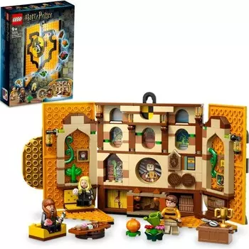 Конструктор пластиковый Lego Harry Potter Знамя факультета Пуффендуй, 313 деталей