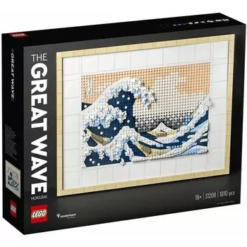 Конструктор пластиковый Lego Hokusai Большая волна, 1810 деталей