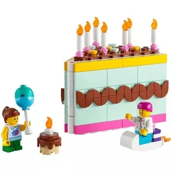 Конструктор пластиковый Lego Iconic Праздничный торт