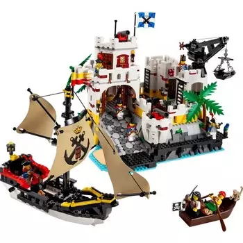 Конструктор пластиковый Lego Icons Крепость Эльдорадо, 2509 деталей