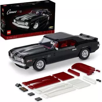 Конструктор пластиковый Lego Icons Машина Chevrolet Camaro, 1456 деталей