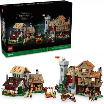 Конструктор пластиковый Lego Icons Средневековая городская площадь, 3304 детали