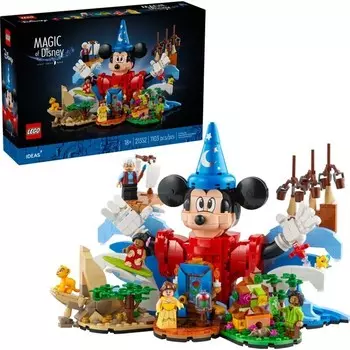 Конструктор пластиковый Lego Ideas Магия диснея, 1103 штуки