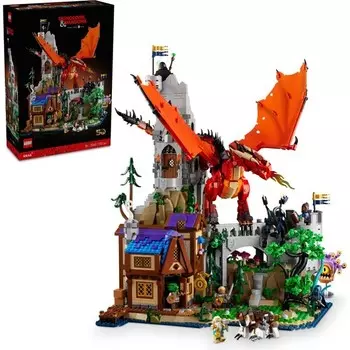 Конструктор пластиковый Lego Ideas Подземелье драконов, 3745 деталей