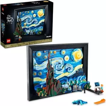 Конструктор пластиковый Lego Ideas Vincent Van Gogh Звездная ночь