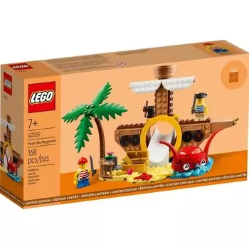 Конструктор пластиковый Lego Игровая площадка с пиратским кораблем
