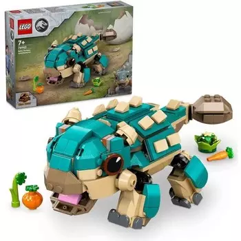 Конструктор пластиковый Lego Jurassic World Панцирный Анкилозавр, 358 деталей