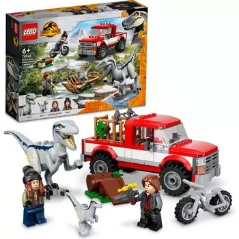 Конструктор пластиковый Lego Jurassic World Велоцираптор, 181 деталь