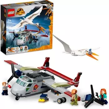 Конструктор пластиковый Lego Jurassic World Засада самолета, 306 деталей