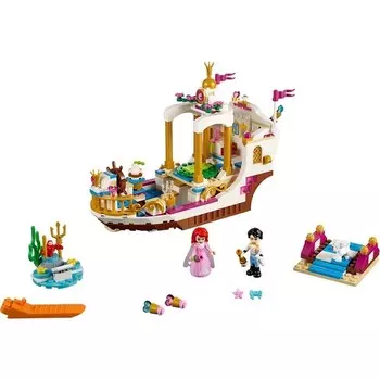 Конструктор пластиковый Lego Королевский корабль принцессы Ариэль