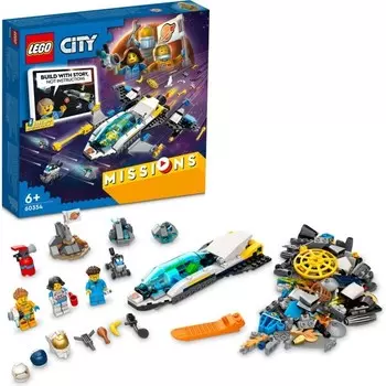 Конструктор пластиковый Lego Космический корабль на марсе, 298 деталей