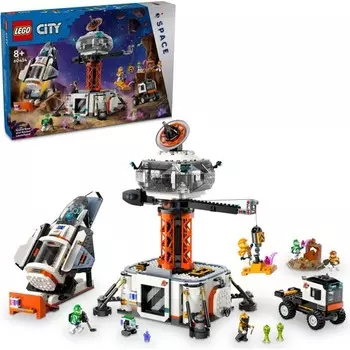 Конструктор пластиковый Lego Космодром и стартовая площадка для ракет, 1422 детали