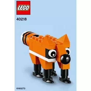 Конструктор пластиковый Lego Лиса