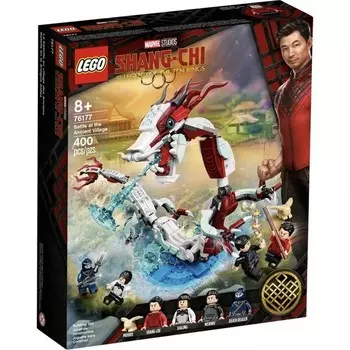 Конструктор пластиковый Lego Marvel Битва в древней деревне, 400 деталей