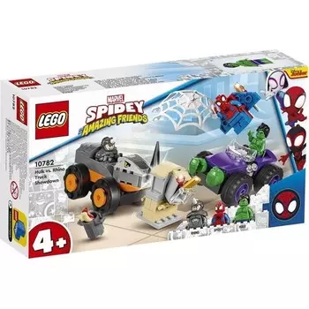 Конструктор пластиковый Lego Marvel Человек-паук против Халка, 110 деталей