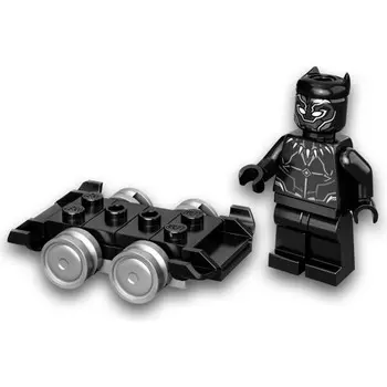 Конструктор пластиковый Lego Marvel Черная пантера и ховерборд, 49 деталей