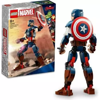 Конструктор пластиковый Lego Marvel Капитан Америка, 310 деталей