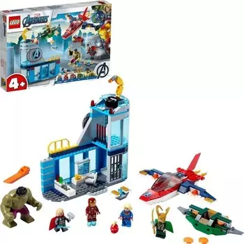 Конструктор пластиковый Lego Marvel Мстители: гнев Локи, 223 детали