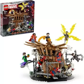 Конструктор пластиковый Lego Marvel Последняя битва Человека-паука, 900 деталей