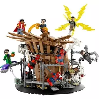 Конструктор пластиковый Lego Marvel Spiderman Последняя битва, 900 деталей