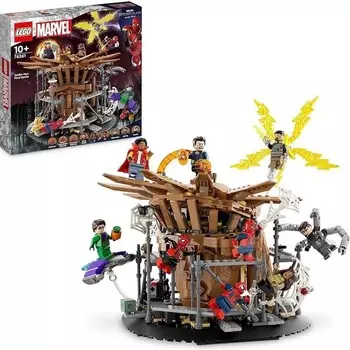 Конструктор пластиковый Lego Marvel Spiderman Последняя битва, 900 деталей