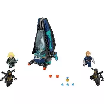 Конструктор пластиковый Lego Marvel Super Heroes Атака всадников, 100 деталей